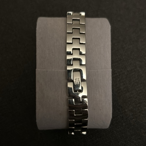 ESQ BY MOVADO CLASSIC WOMENS WHITE DIAL SILVER TONE WATCH E5307